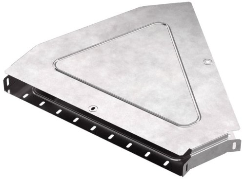 Угол для лотка горизонтальный с крышкой Промрукав Стандарт 45град. 500х50 фото Угол для лотка горизонтальный с крышкой Промрукав Стандарт 45град. 500х50 картинка